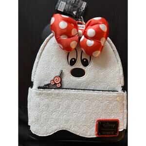 Disney Minnie Mouse Halloween Sequin Loungefly Backpack